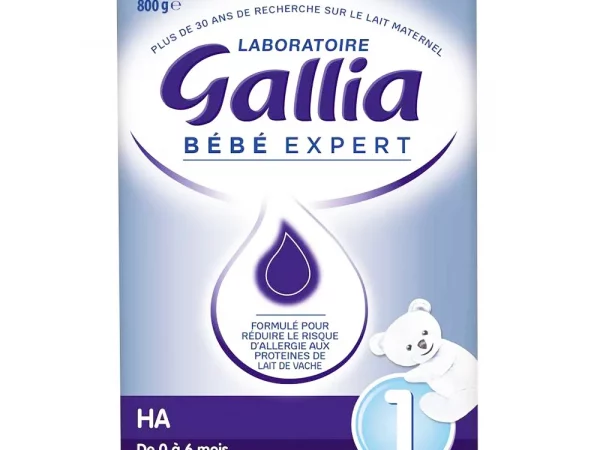 Gallia Bebe Expert HA 1 Lait En Poudre 0-6 Mois 800g