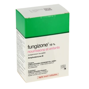 Fungizone Nourrissons Et Enfants 10 % 40ml de Suspension Buvable
