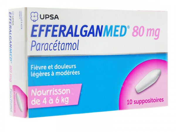 EFFERALGAN 80 mg