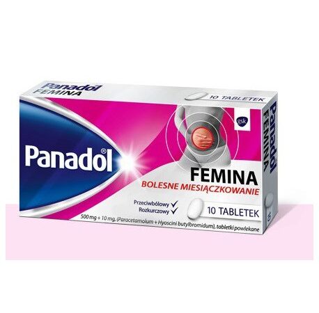 PANADOL FEMINA® 500 mg/10 mg