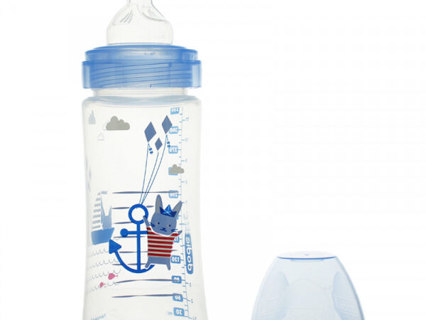 DODIE BIBERON PLASTIQUE COL ETROIT