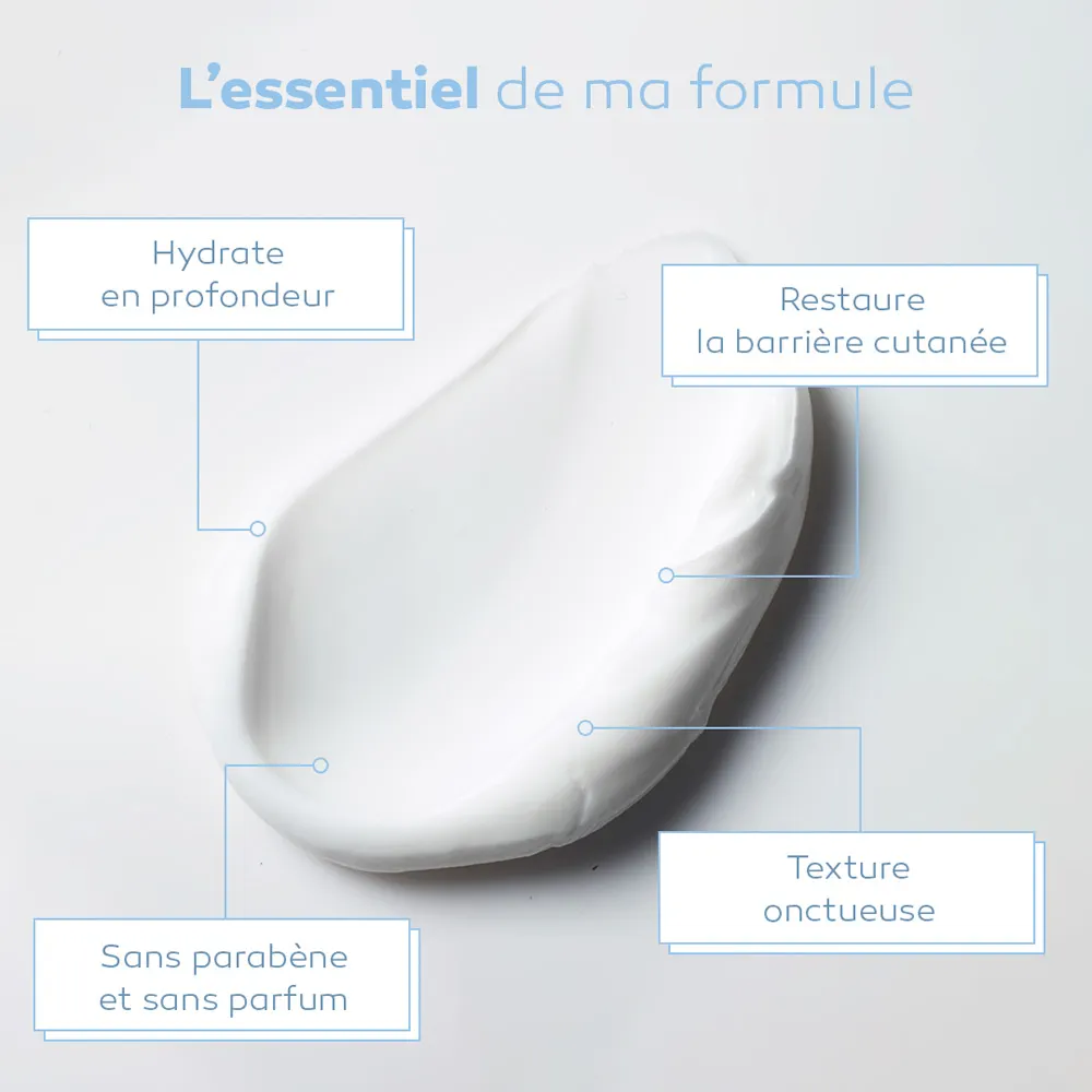 Dexeryl Creme Hydratante Sécheresses Cutanées Peaux très sèches ou atopiques 250g – Image 3