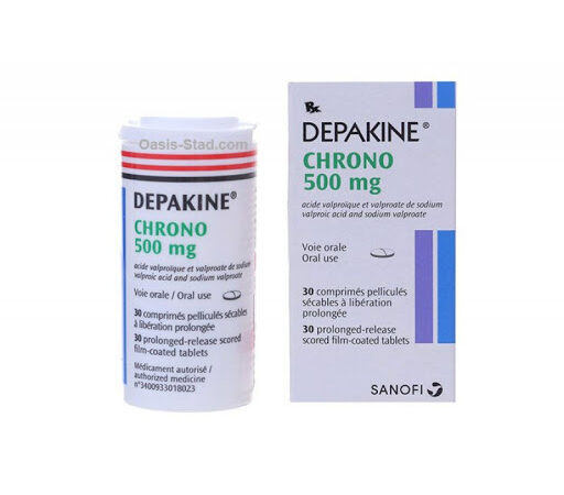 DEPAKINE CHRONO 500 mg