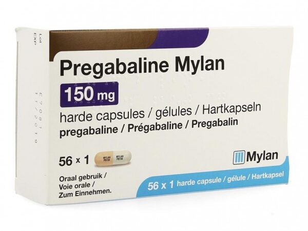 PREGABALINE MYLAN 150 mg
