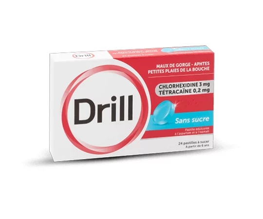 Drill Sans Sucre, 24 Pastilles