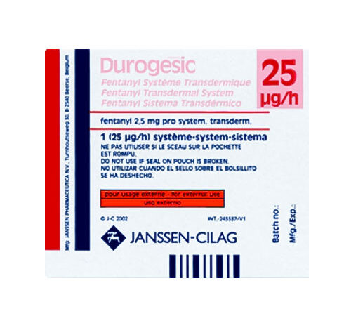 DUROGESIC 25 mcg/h