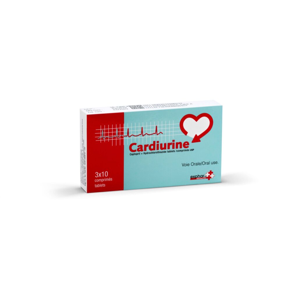CARDIURINE 50mg/25mg