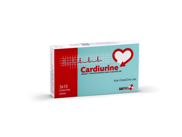 CARDIURINE 50mg/25mg