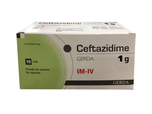 CEFTAZIDIME 1 g