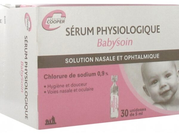 BABYSOIN SÉRUM PHYSIOLOGIQUE 5ML/30