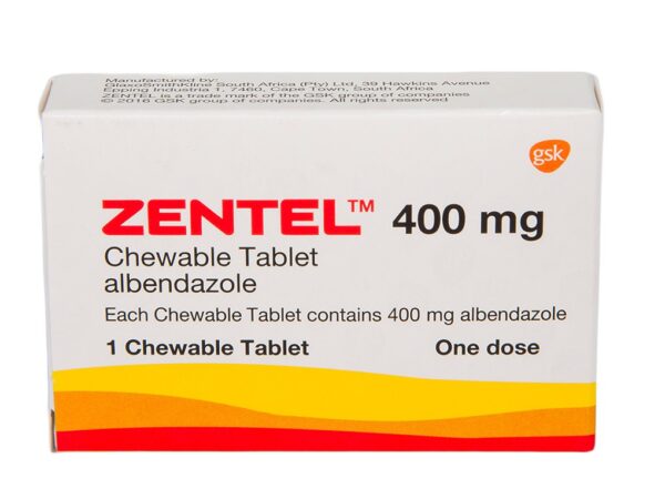 ZENTEL 400 mg DETAIL