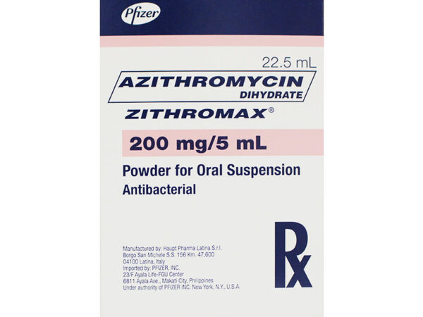 ZITHROMAX 200 mg/5 ml