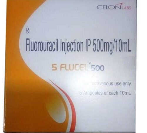 5 FLUCEL 500MG INJ B/5