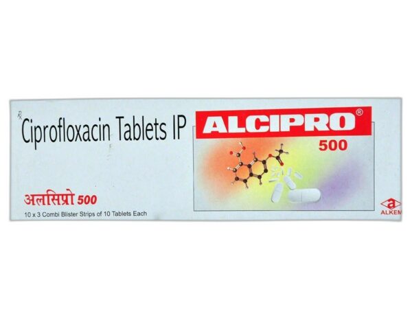 ALCIPRO 500 MG CP B/10
