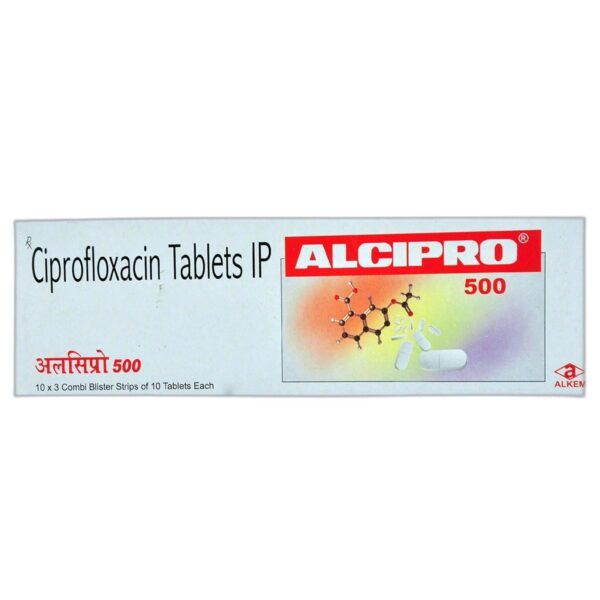 ALCIPRO 500 MG CP B/10