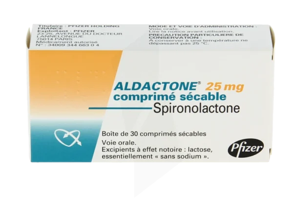 ALDACTONE 25 MG CPR SÉC PLQ/30