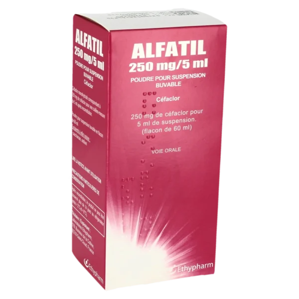 ALFATIL 250 MG PDRE SP FL/60 ML