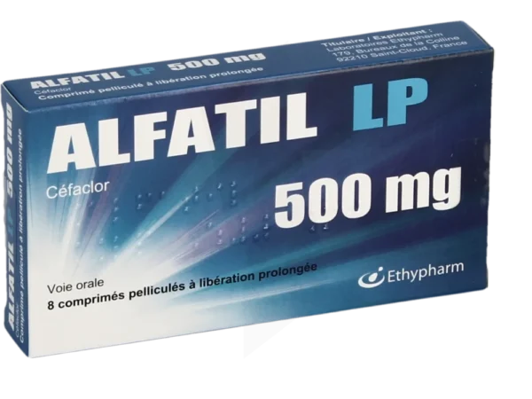 ALFATIL LP 500 MG COMP B/8