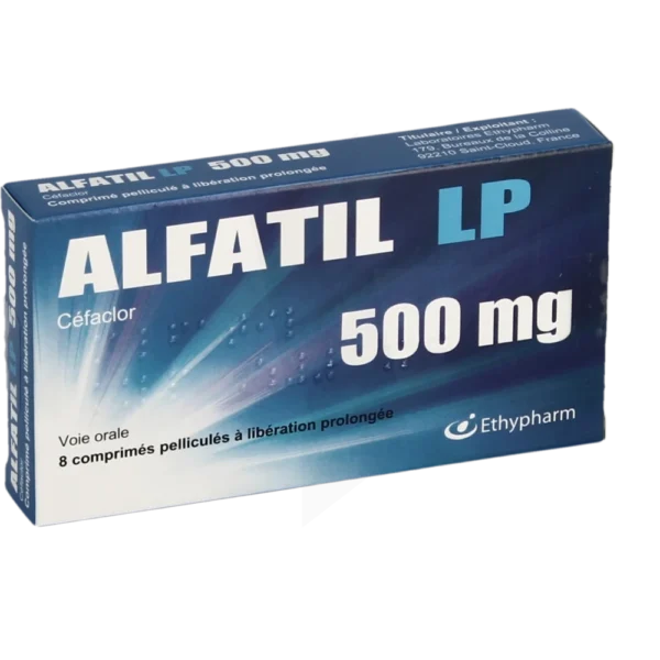 ALFATIL LP 500 MG COMP B/8