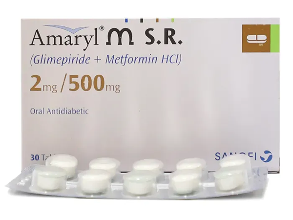 AMARYL M  SR 2 mg/500 mg