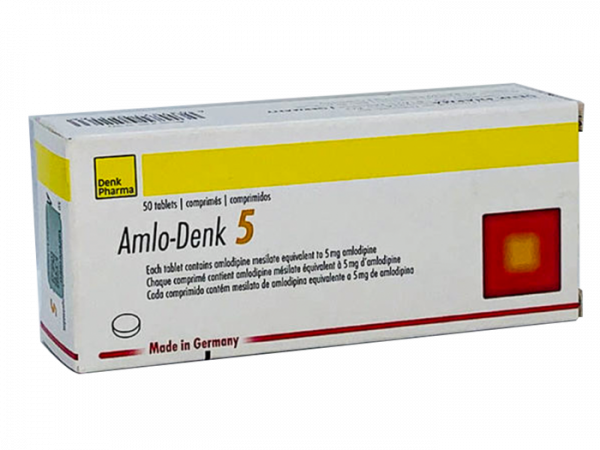 AMLO DENK 5 MG 50 COMPRIMÉS
