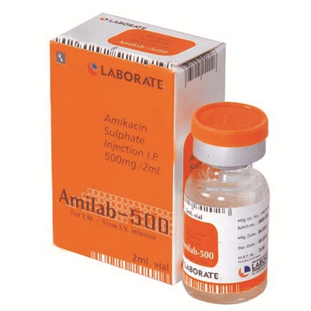 AMILAB 500MG/2ML IM IV 1 FLACON