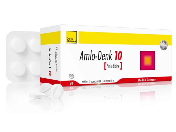 AMLO DENK 10 MG 50 COMPRIMÉS 91