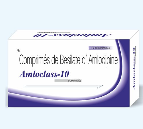 AMLOCLASS 10 MG 30 COMPRIMÉS