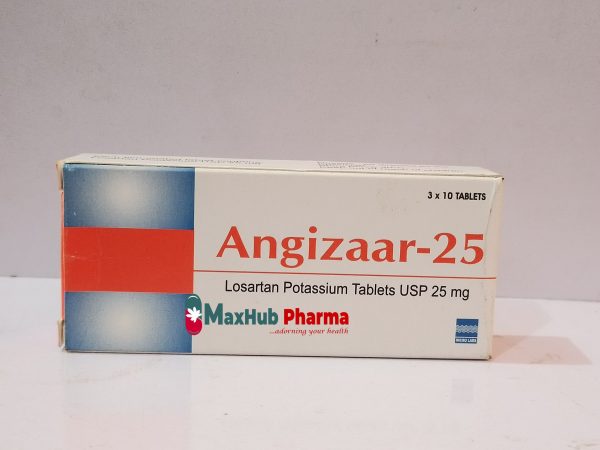 ANGIZAAR 25 MG 30 COMPRIMÉS