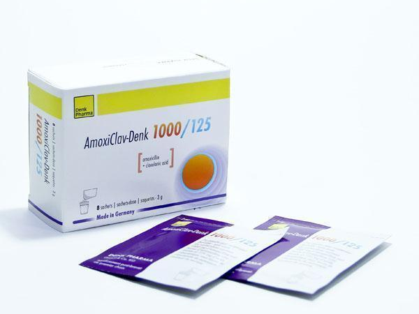 AMOXICLAV DENK 1000/125 8 SACHETS