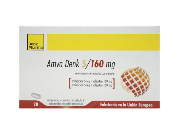 AMVA DENK 5/160 MG 28 COMPRIMÉS PELLICULÉS