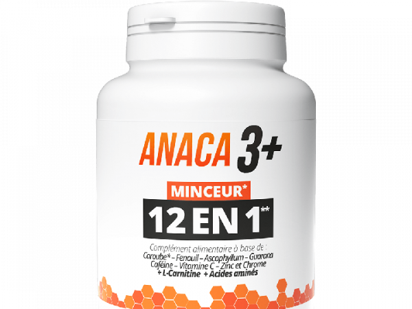 ANACA 3+ MINCEUR 12 EN 1 120 GÉLULES