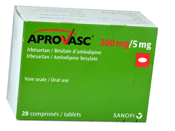 APROVASC 300/5 MG 28 COMPRIMÉS