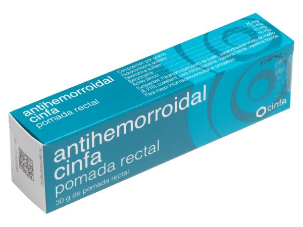 ANTIHEMORROIDAL CINFA 30 G DE POMMADE