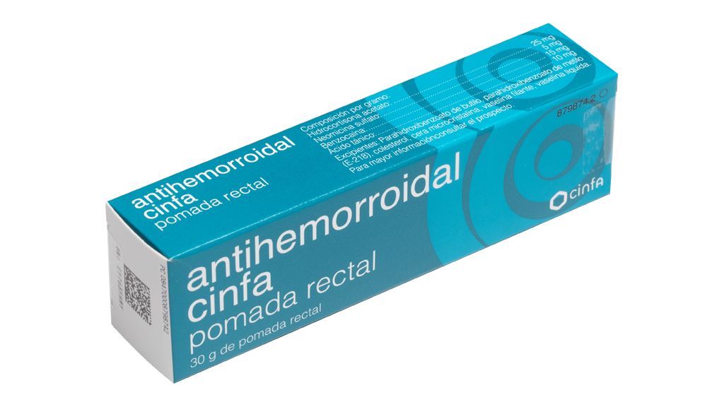 ANTIHEMORROIDAL CINFA 30 G DE POMMADE
