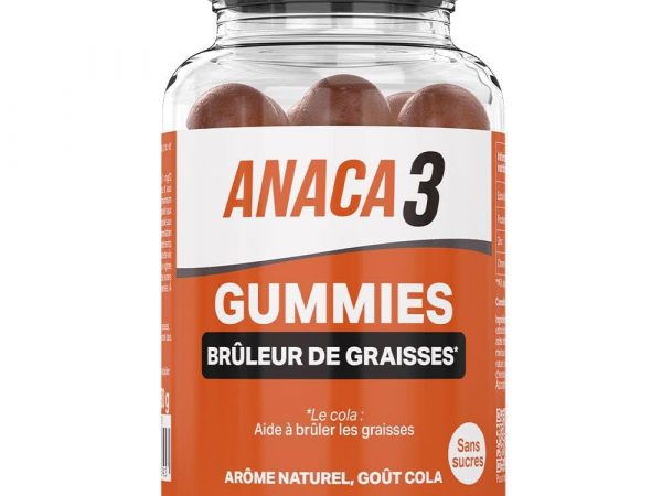 ANACA 3 BRULEUR DE GRAISSES 60 GUMMIES