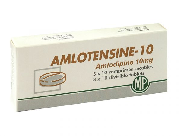 AMLOTENSINE 10 MG 30 COMPRIMÉS