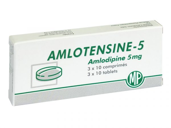 AMLOTENSINE 5 MG 30 COMPRIMÉS