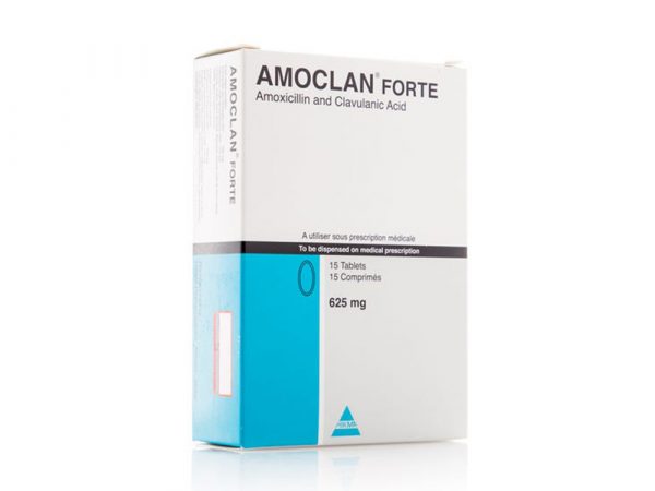AMOCLAN FORT 625 MG COMPRIMÉ