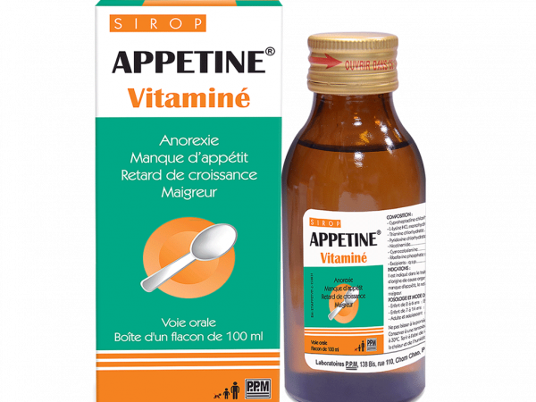 APPETINE VITAMINE 100 ML DE SIROP