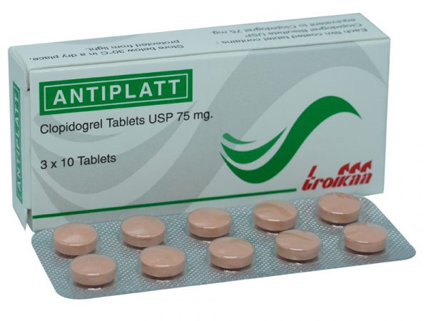 ANTIPLATT 75 MG 30 COMPRIMÉS