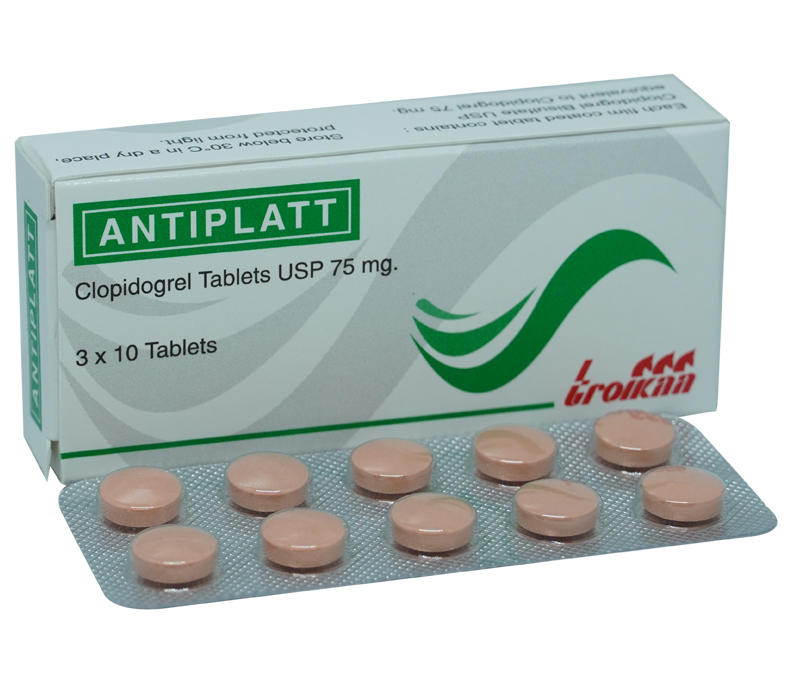 ANTIPLATT 75 MG 30 COMPRIMÉS