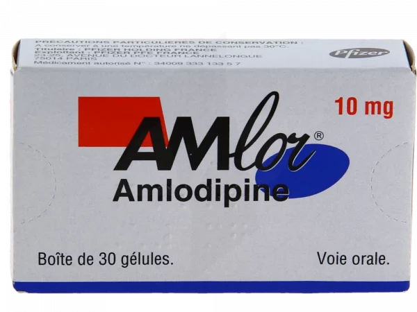 AMLOR 10 MG 30 GÉLULES