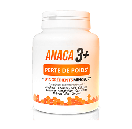 ANACA 3 PERTE DE POIDS RENFORCÉS 120 GÉLULES