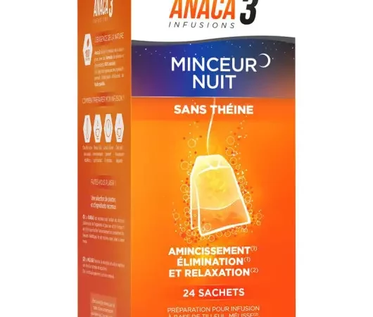ANACA 3 INFUSION MINCEUR NUIT 24 SACHETS