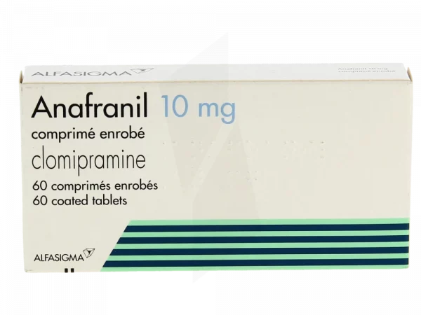 ANAFRANIL 10 MG 60 COMPRIMÉS