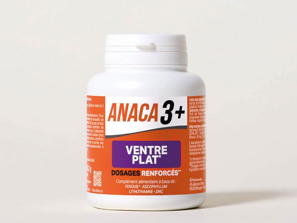 ANACA 3+ VENTRE PLAT 120 GÉLULES