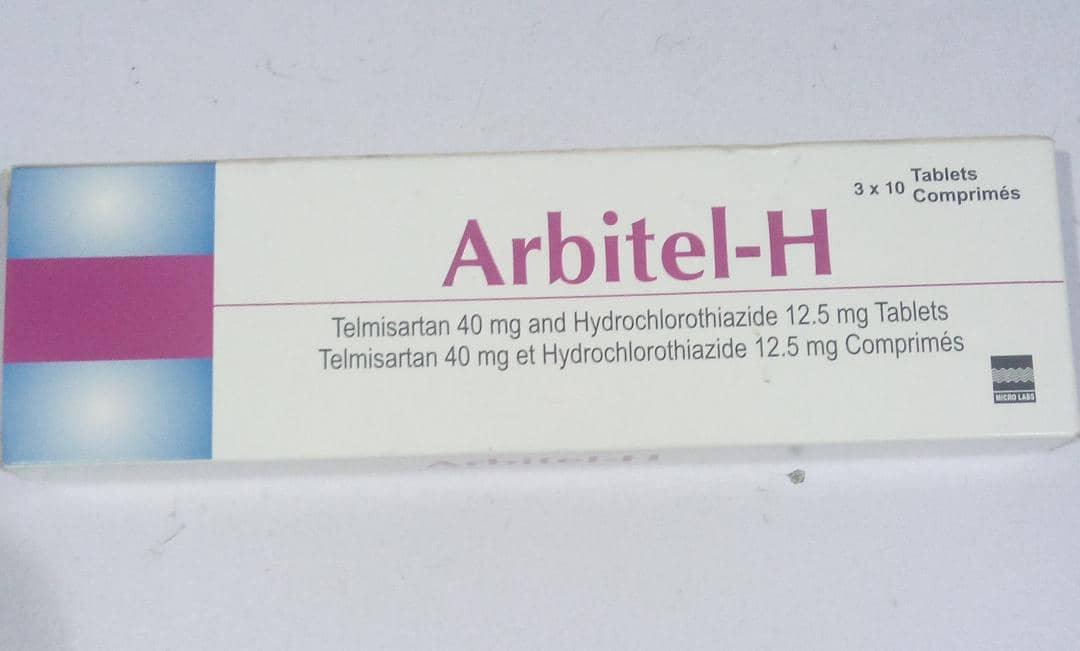 ARBITEL H 40 MG/12,5 MG 30 COMPRIMÉS