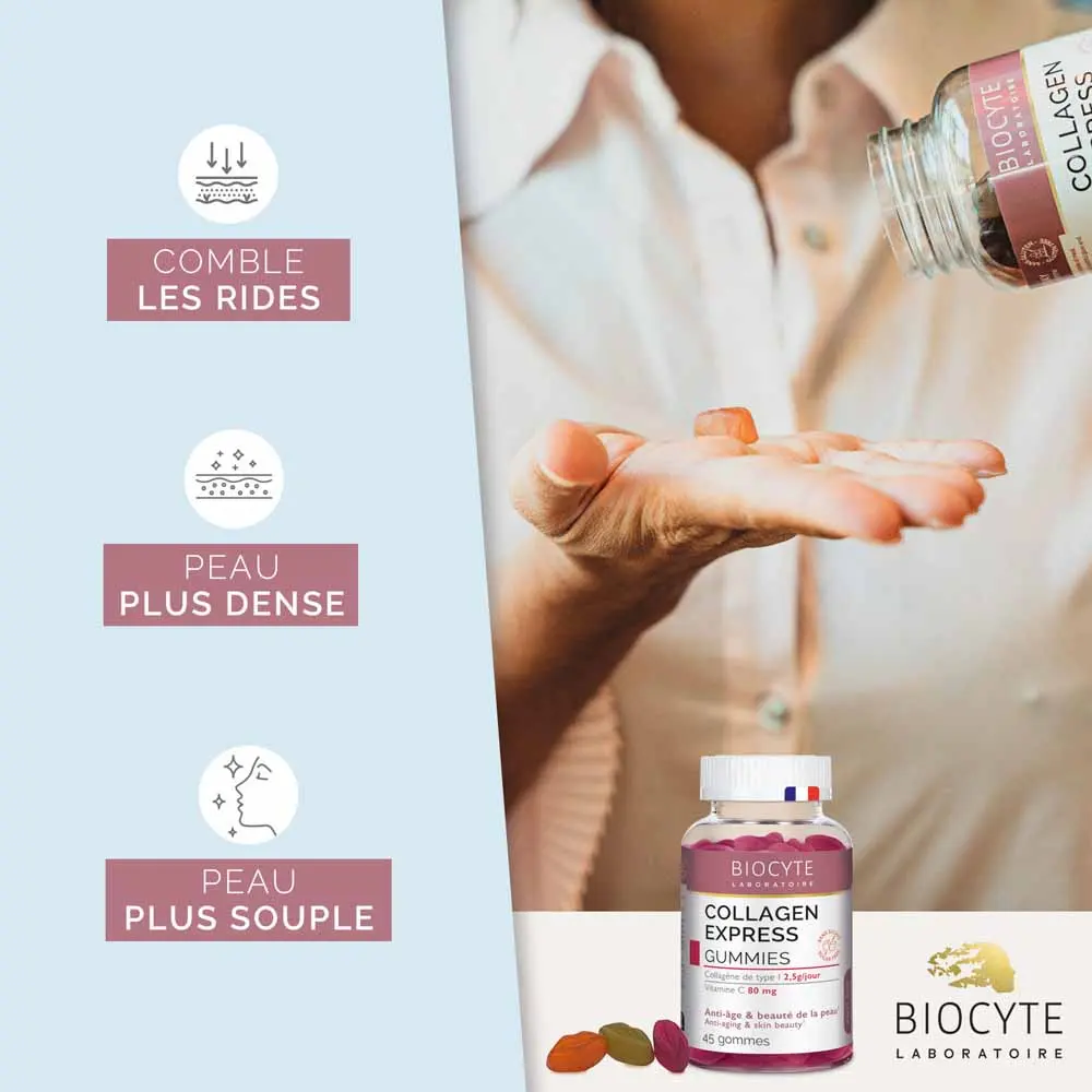 Biocyte Anti-âge Collagen Express 45 Gummies – Image 3
