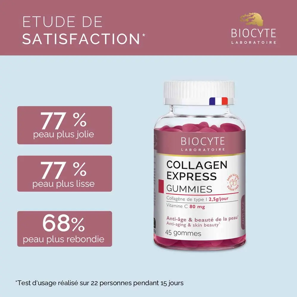 Biocyte Anti-âge Collagen Express 45 Gummies – Image 4